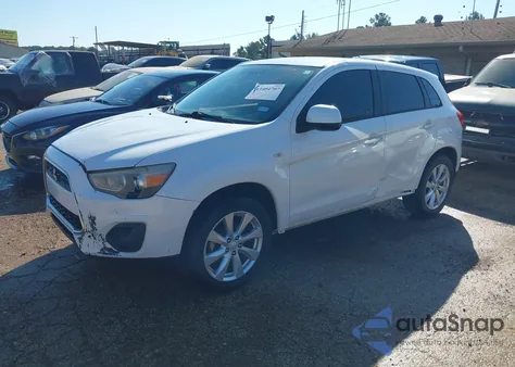 2015 Mitsubishi Outlander Sport Es z USA, uszkodzony, nr VIN 4A4AP3AUXFE048967